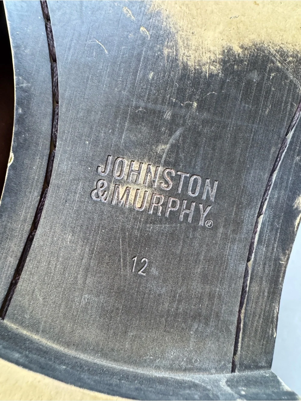 Johnston & Murphy 1850 Leather Double Monk Strap Loafers Dress Shoes Size 12